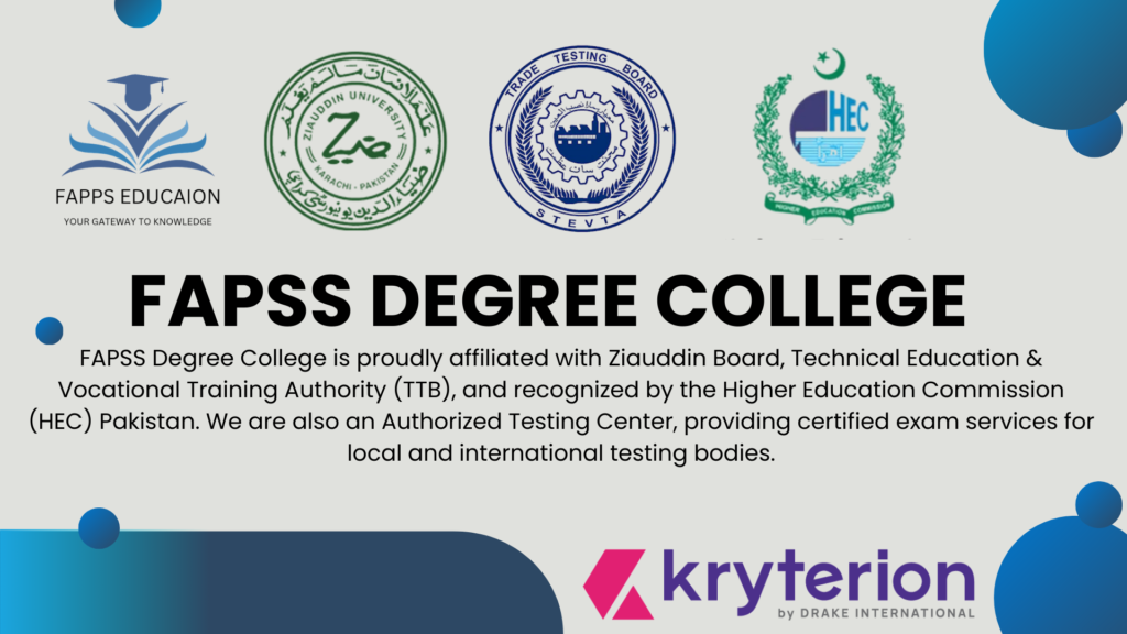 FAPSS for Degree Education