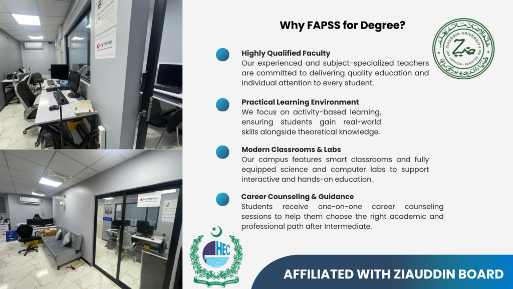 Why Choose FAPSS for Degree Education