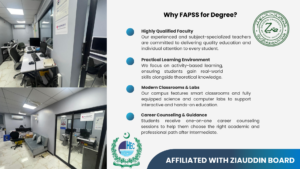 Why Choose FAPSS for Degree Education